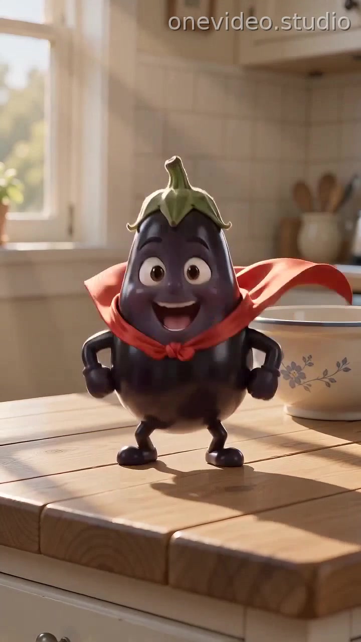 Super-Eggplant — The Secret of Magic Powers!